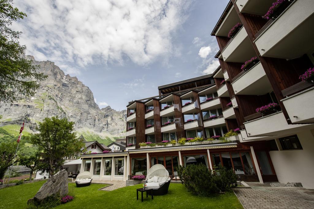 Hotel Quellenhof Leukerbad Kültér fotó
